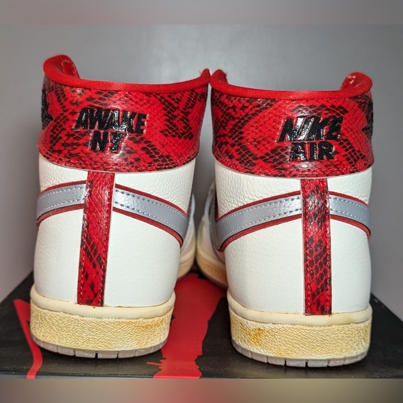 Size 12.5 - Awake NY x Jordan Air Ship PE SP University Red